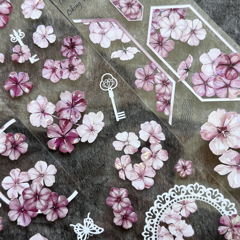 QYマステ7月新作♡夕日花畑 貝殻光