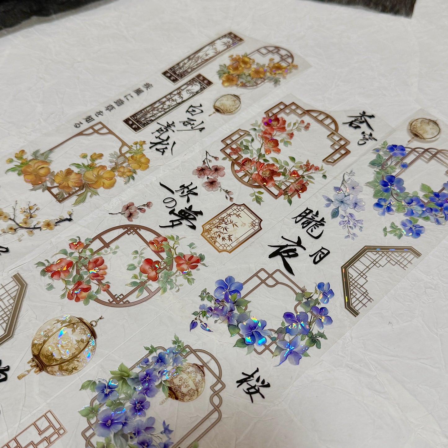 QYマステ6月新作◆花海小窓 貝殻光