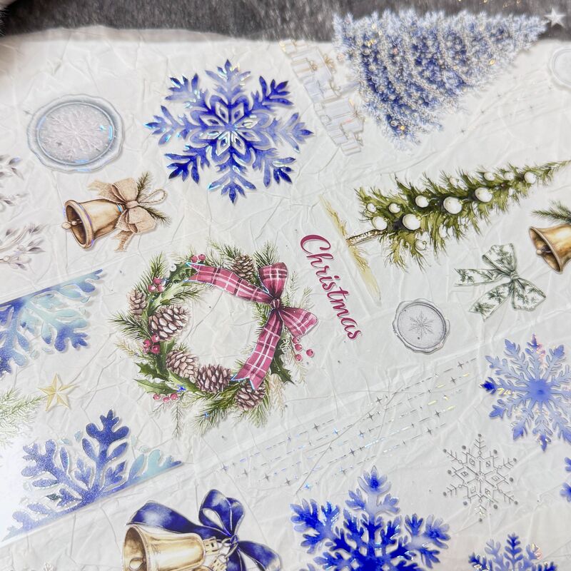 QYマステ11月新作Christmas snow  貝殻銀