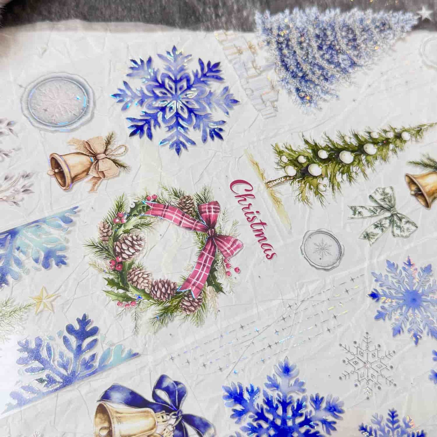 QYマステ11月新作Christmas snow  貝殻銀