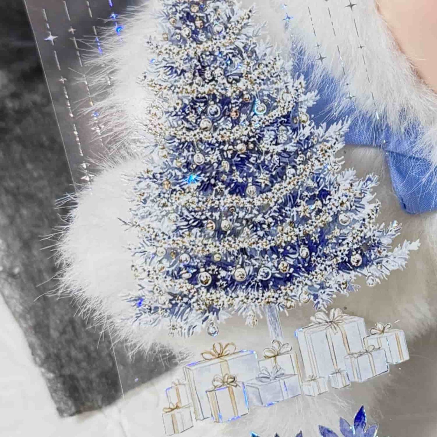 QYマステ11月新作Christmas snow  貝殻銀