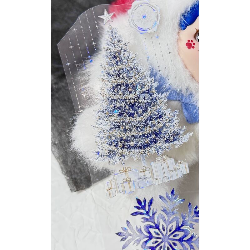 QYマステ11月新作Christmas snow  貝殻銀