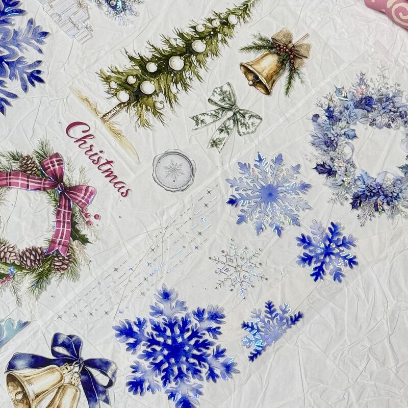QYマステ11月新作Christmas snow  貝殻銀