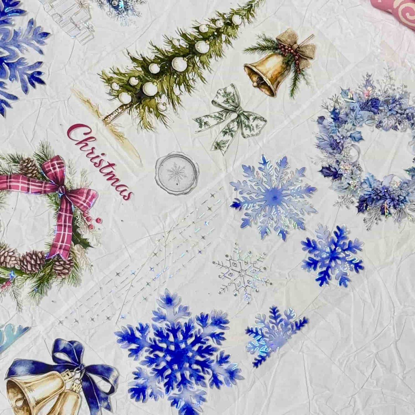 QYマステ11月新作Christmas snow  貝殻銀