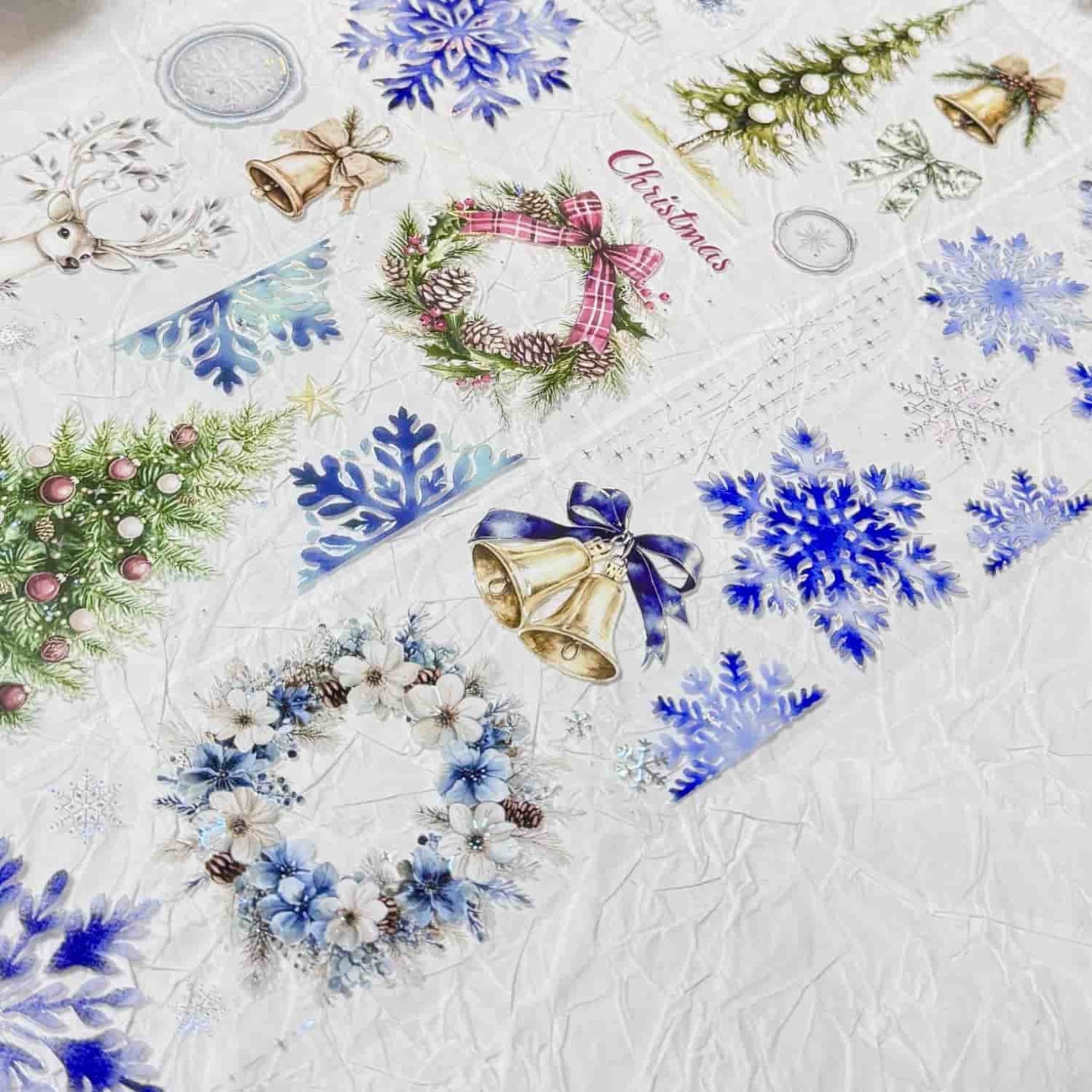 QYマステ11月新作Christmas snow  貝殻銀