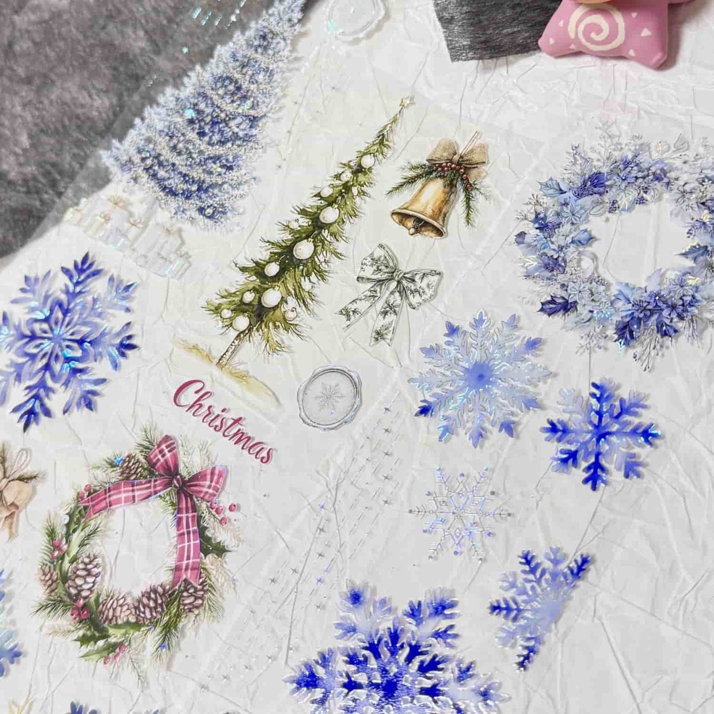QYマステ11月新作Christmas snow  貝殻銀
