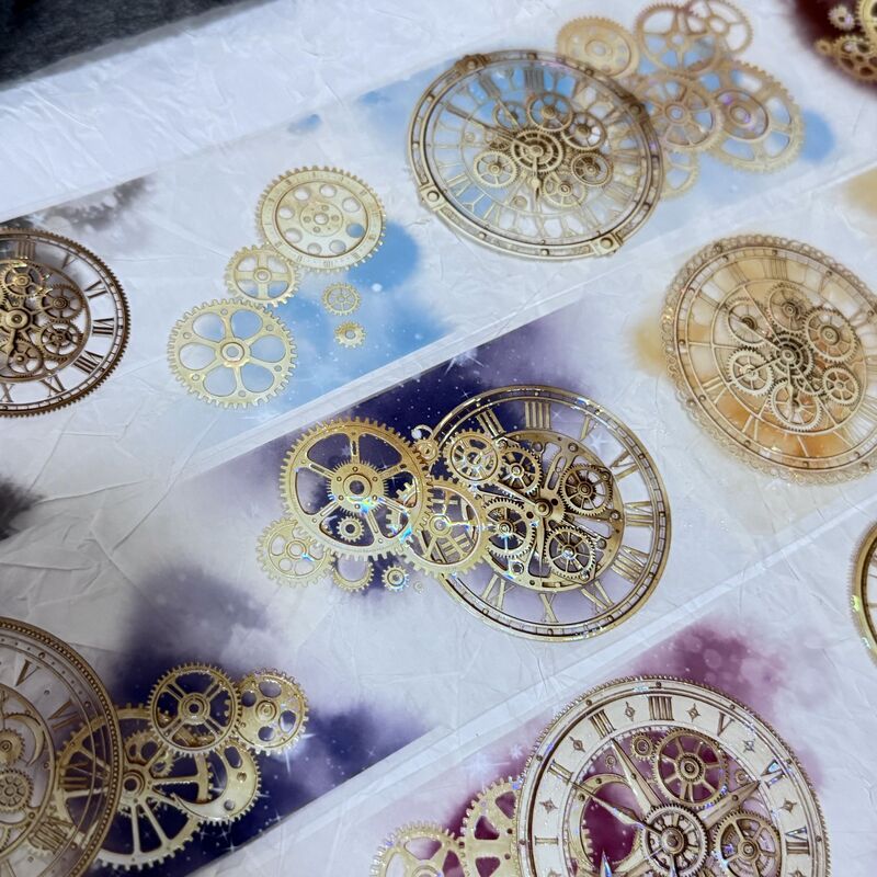 QYマステ10月新作Golden Tick 6cm×5M 貝殻光