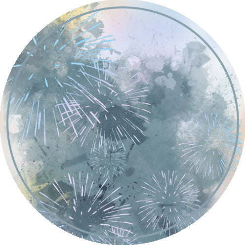 QYマステ7月新作♡HANABI colors 貝殻光