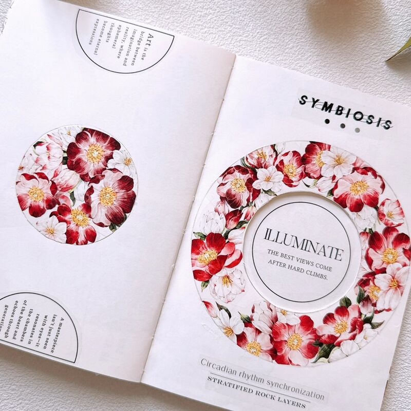 KKYマステ【自然时刻】6cm×5M(100cmループ)PET