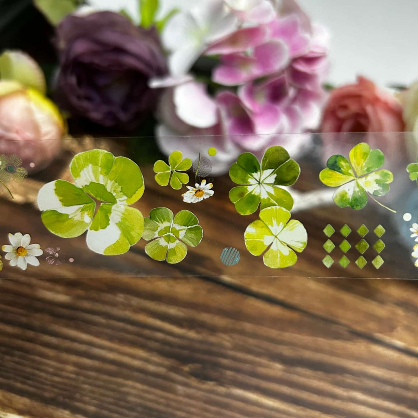 QYマステ11月新作Lucky Clover  PET