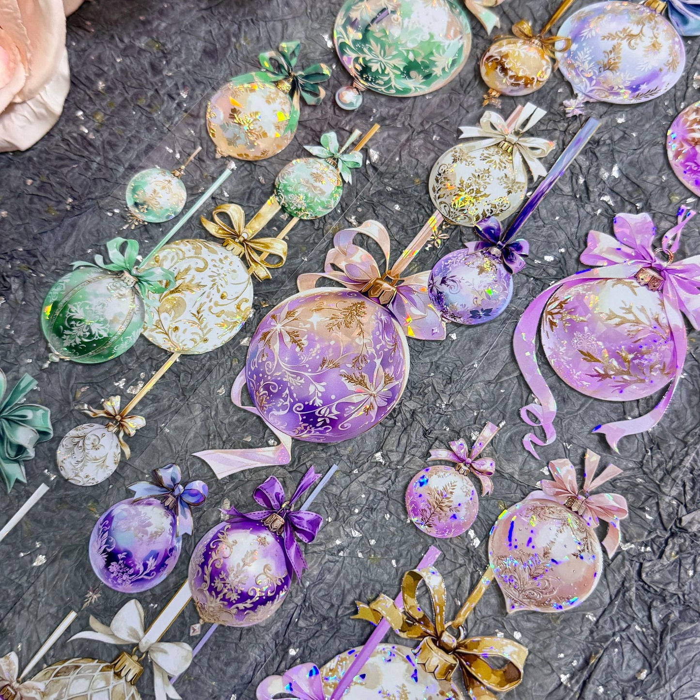 QYマステ8月新作☆Ornament-5colors 貝殻光