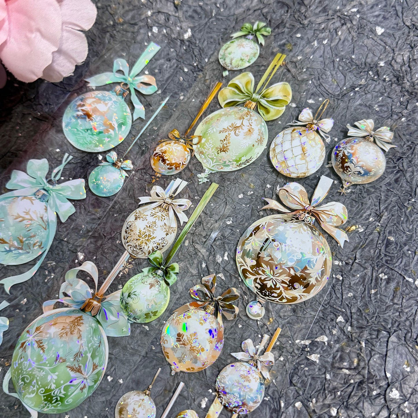 QYマステ8月新作☆Ornament-5colors 貝殻光