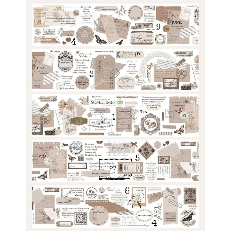 YMWマステ标签收集 PET