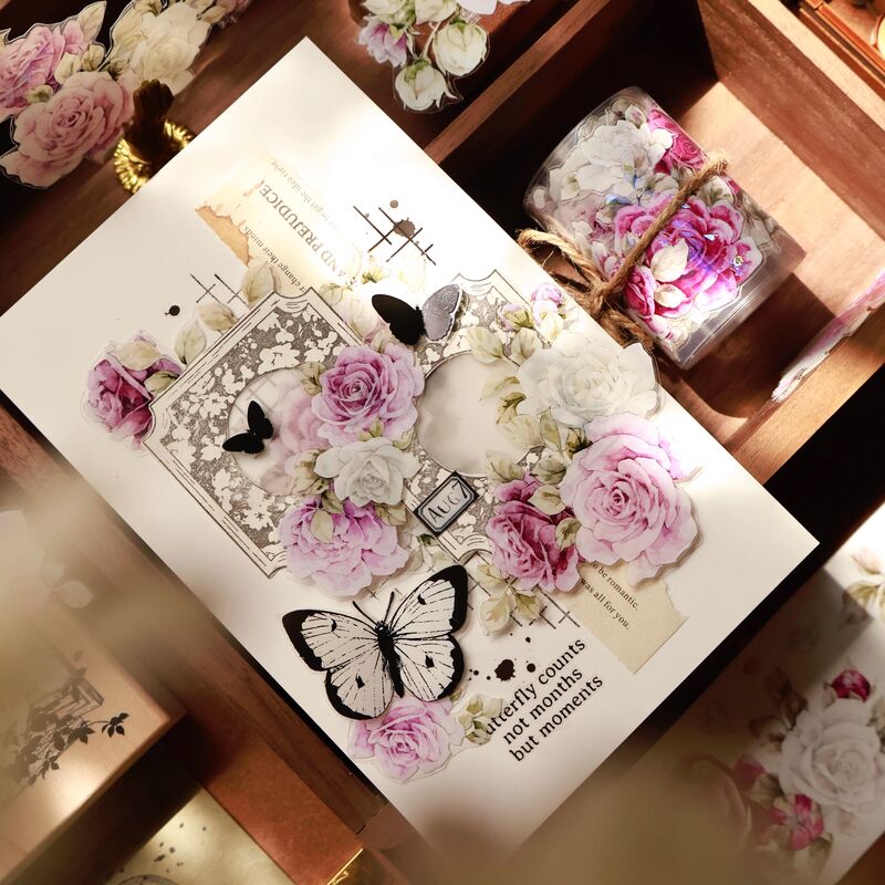 YIERマステ【星河紫】PETダイカット