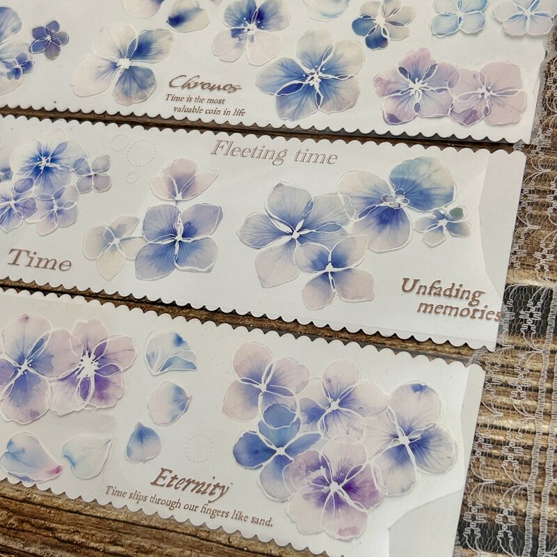QYマステ10月新作♡Petals-Blue PET