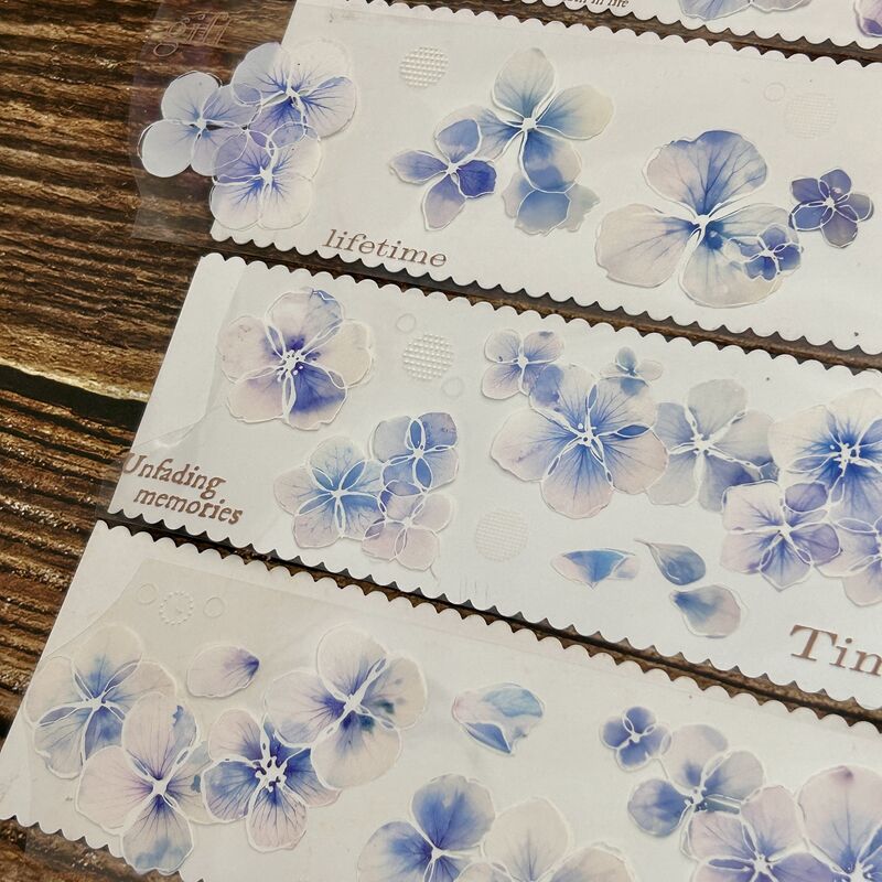 QYマステ10月新作♡Petals-Blue PET