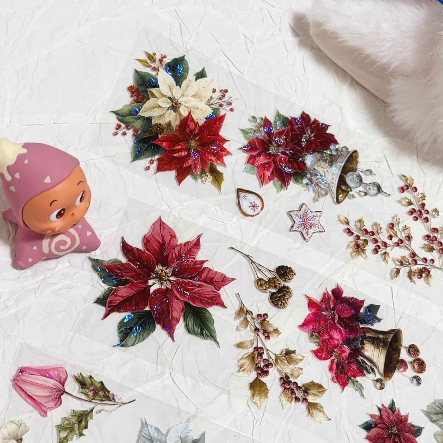 QYマステ11月新作Poinsettia 貝殻光