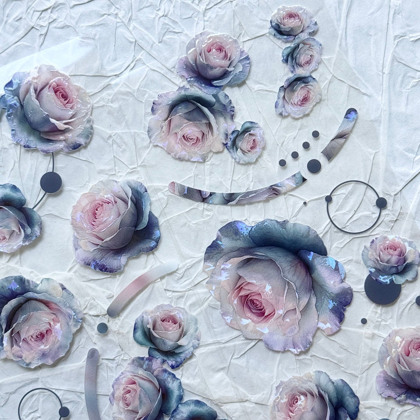 QYマステ7月新作♡Rosy violet 貝殻光