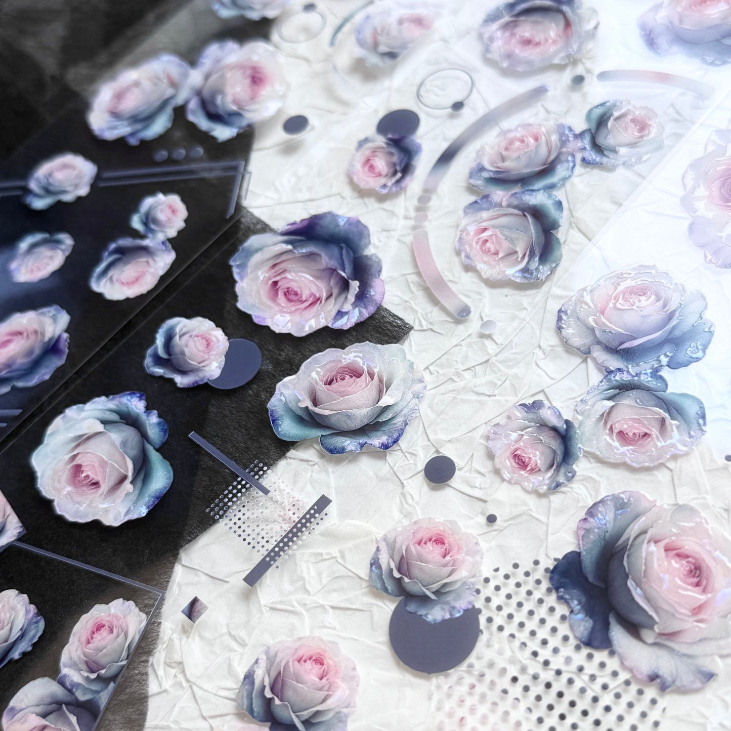 QYマステ7月新作♡Rosy violet 貝殻光