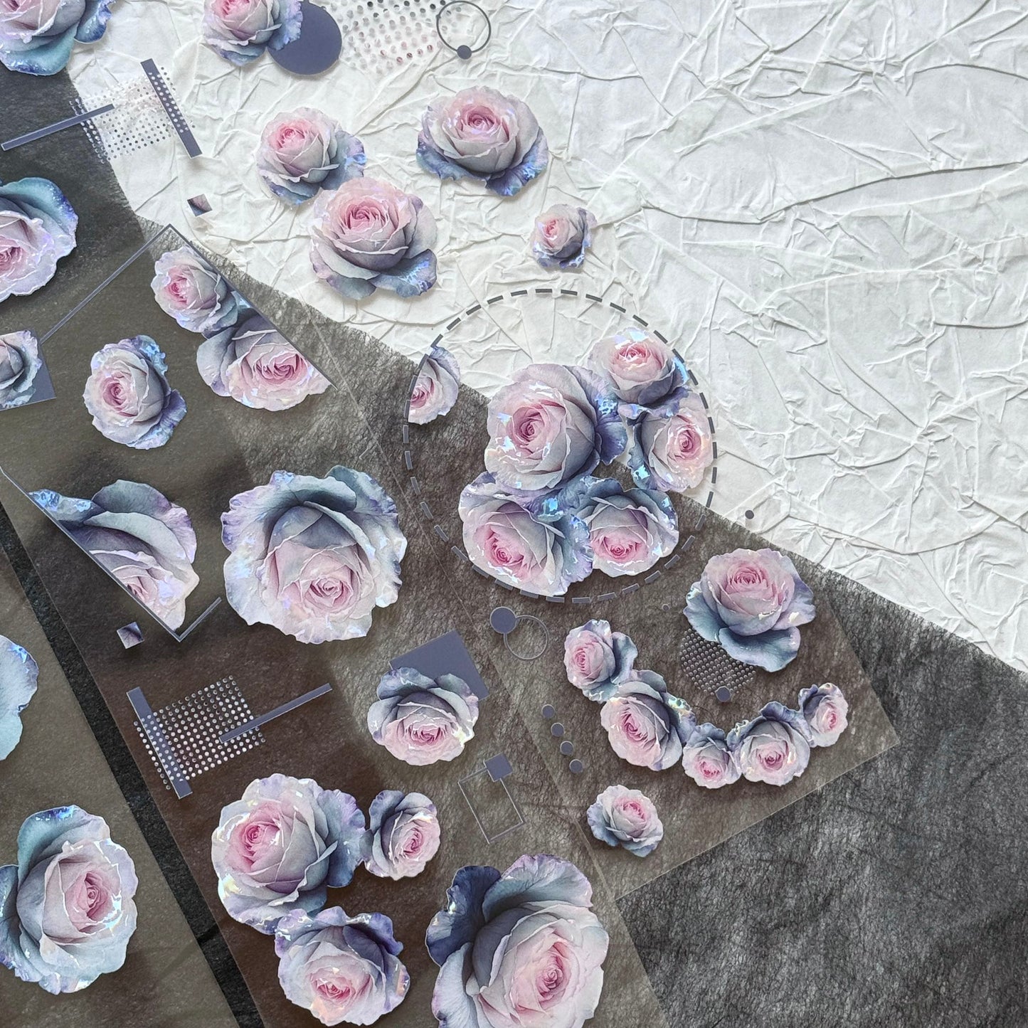 QYマステ7月新作♡Rosy violet 貝殻光