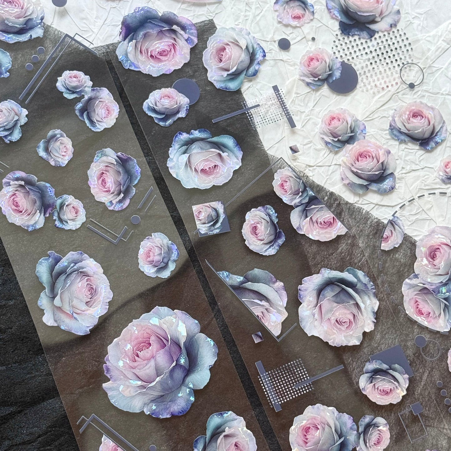 QYマステ7月新作♡Rosy violet 貝殻光