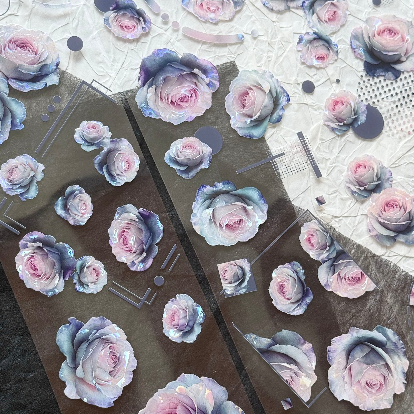 QYマステ7月新作♡Rosy violet 貝殻光