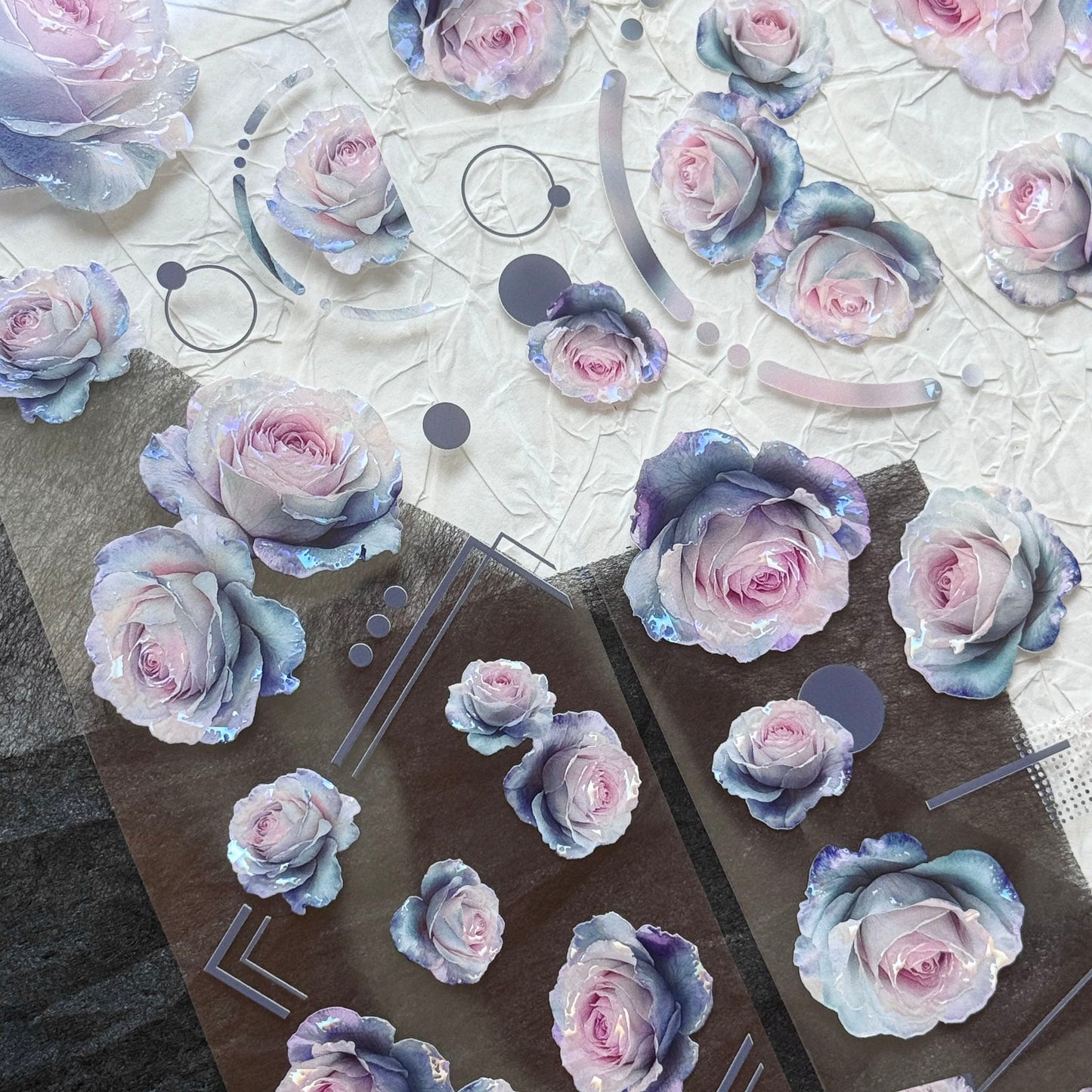 QYマステ7月新作♡Rosy violet 貝殻光