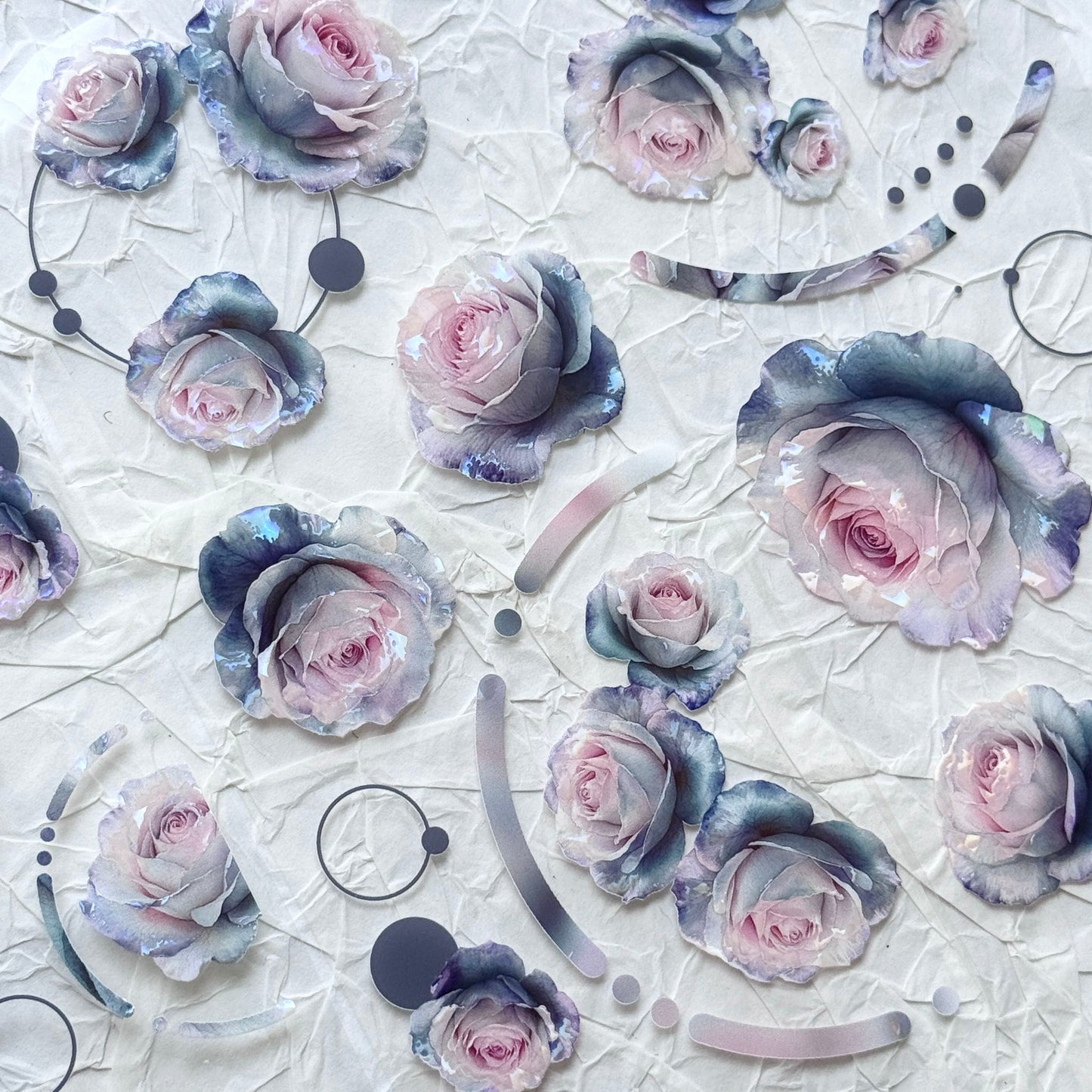 QYマステ7月新作♡Rosy violet 貝殻光
