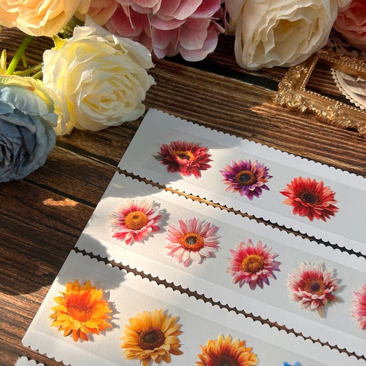 QYマステ2月新作Sunflower 4cm×5M PET