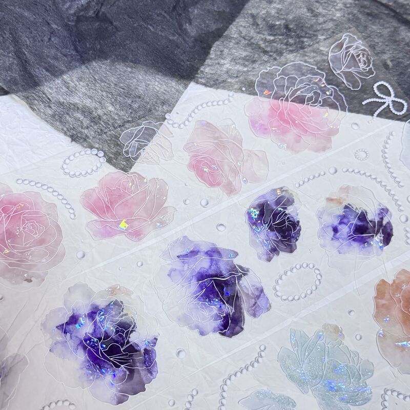 QYマステ10月新作Sunset Fizz 6cm×5M 貝殻光