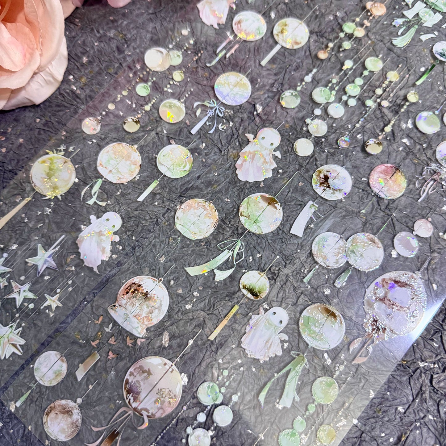 QYマステ8月新作☆Wind bell-5colors 貝殻光