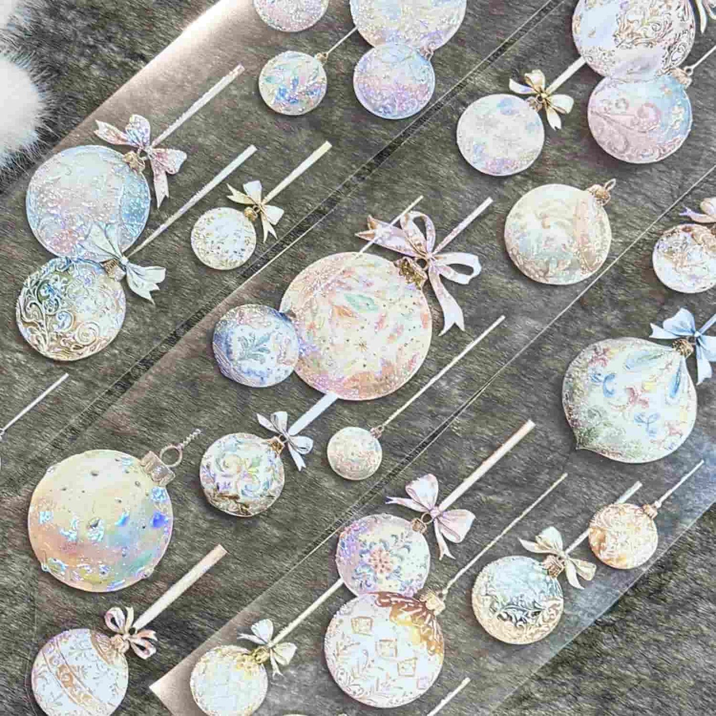 QYマステ11月新作elegant baubles 貝殻光