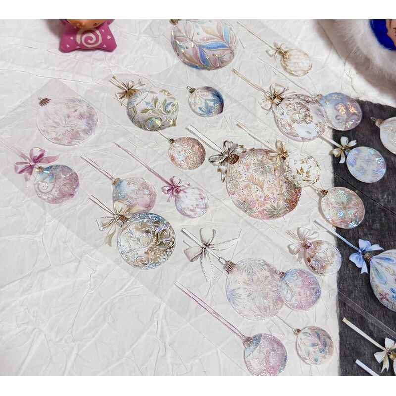 QYマステ11月新作elegant baubles 貝殻光