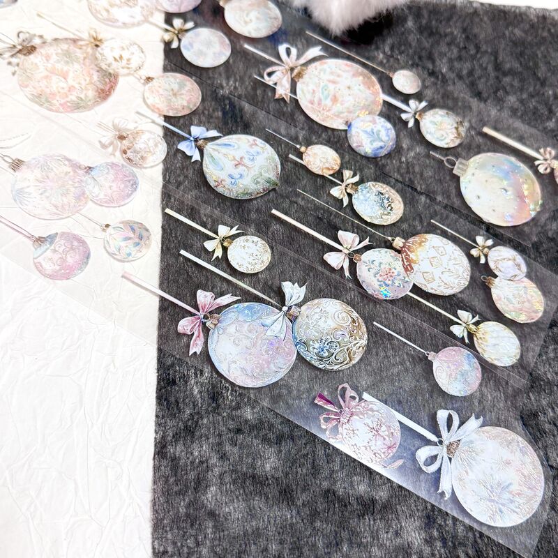 QYマステ11月新作elegant baubles 貝殻光