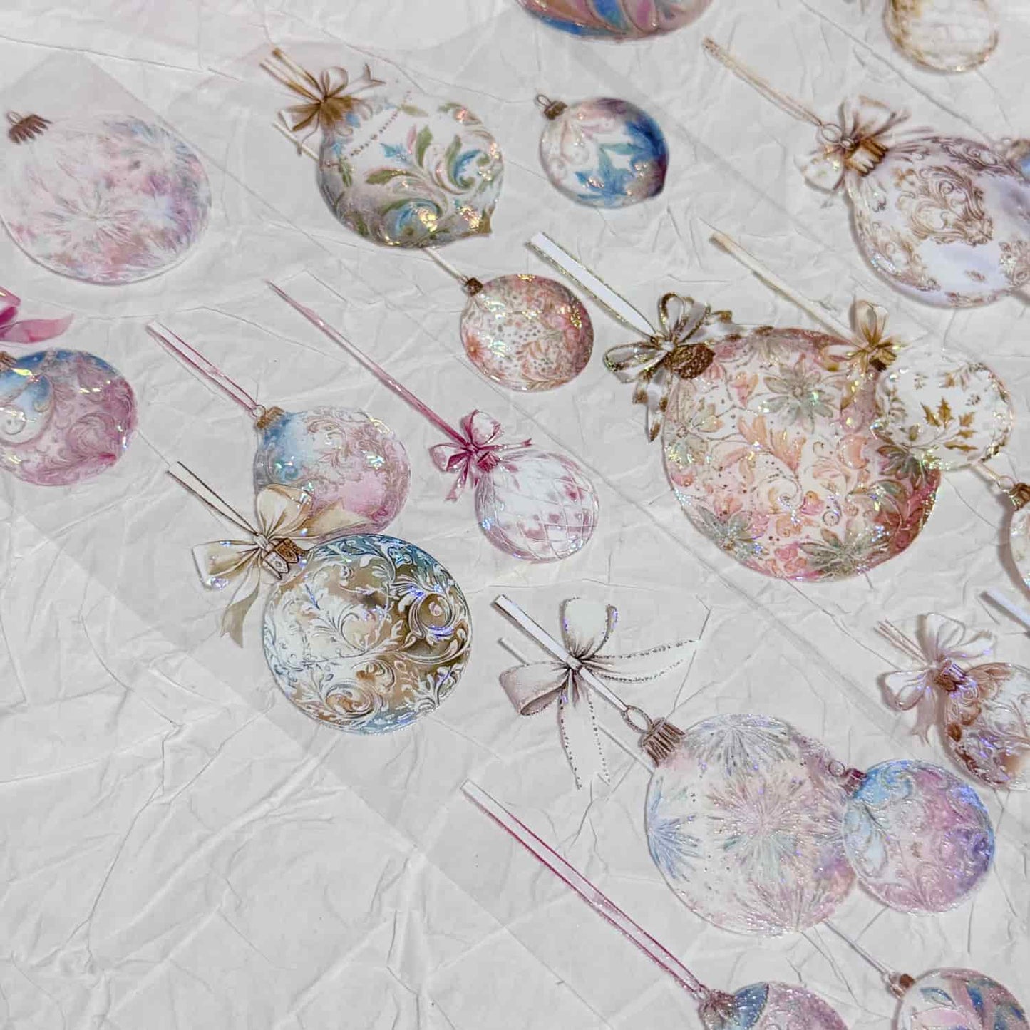 QYマステ11月新作elegant baubles 貝殻光