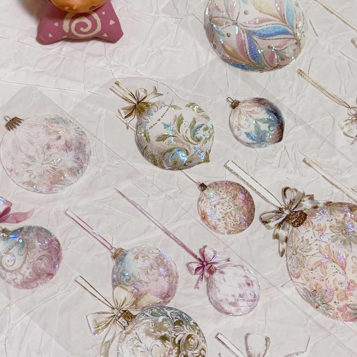QYマステ11月新作elegant baubles 貝殻光