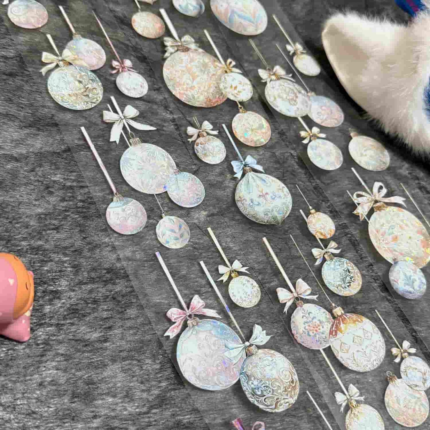 QYマステ11月新作elegant baubles 貝殻光