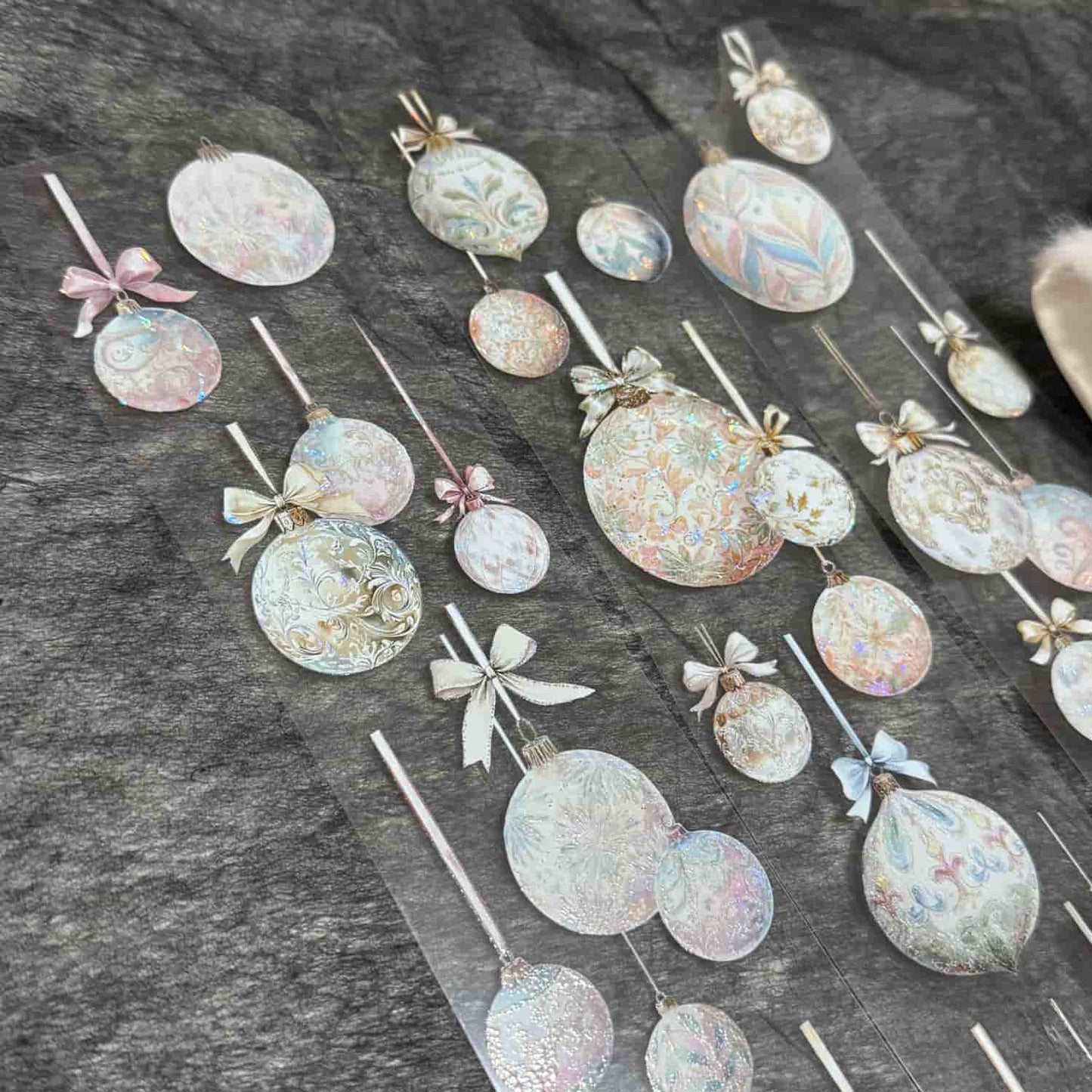 QYマステ11月新作elegant baubles 貝殻光