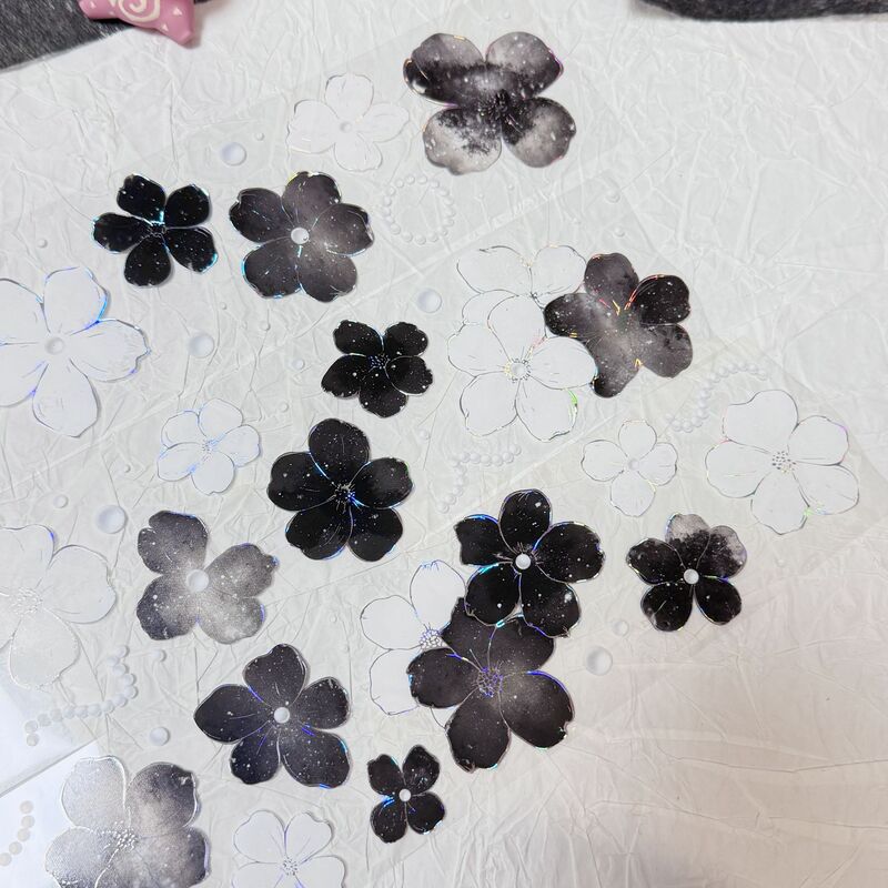 QYマステ11月新作floral galaxy  貝殻銀