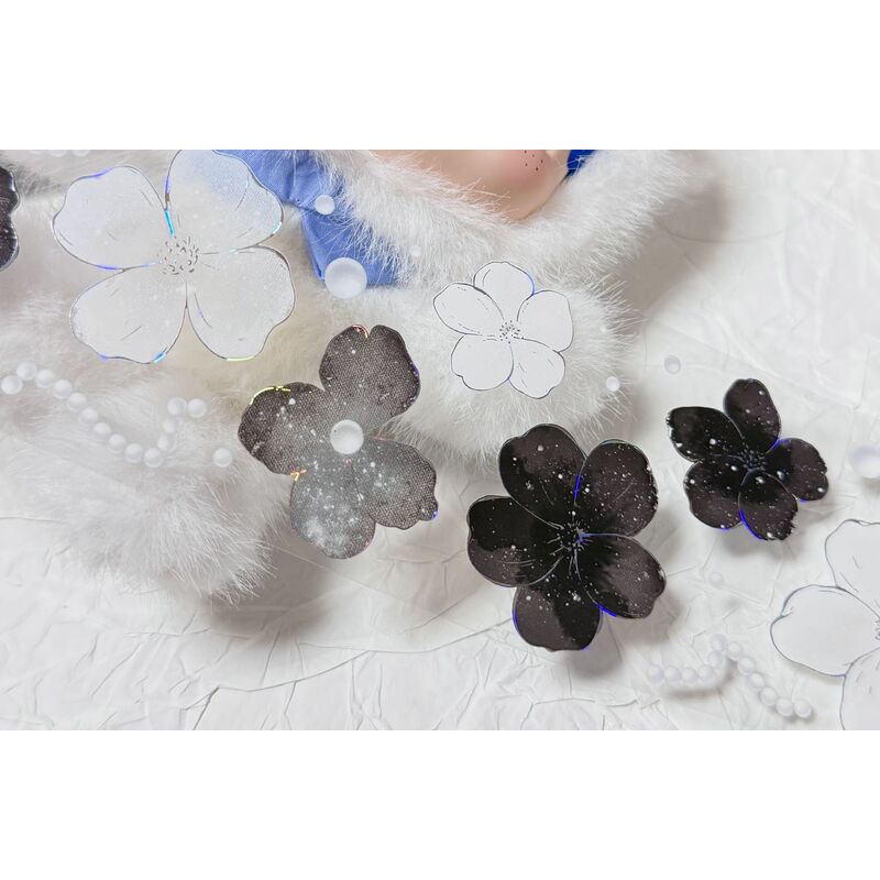 QYマステ11月新作floral galaxy  貝殻銀