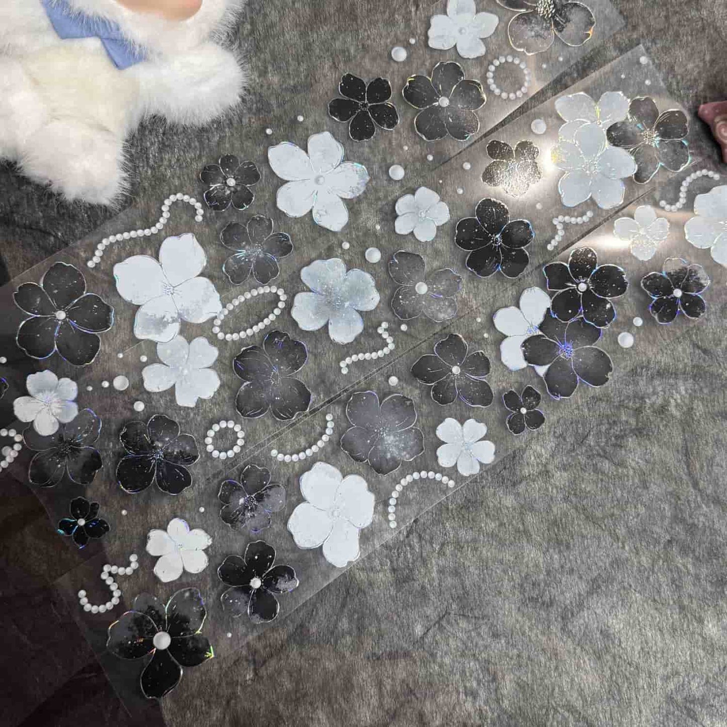 QYマステ11月新作floral galaxy  貝殻銀