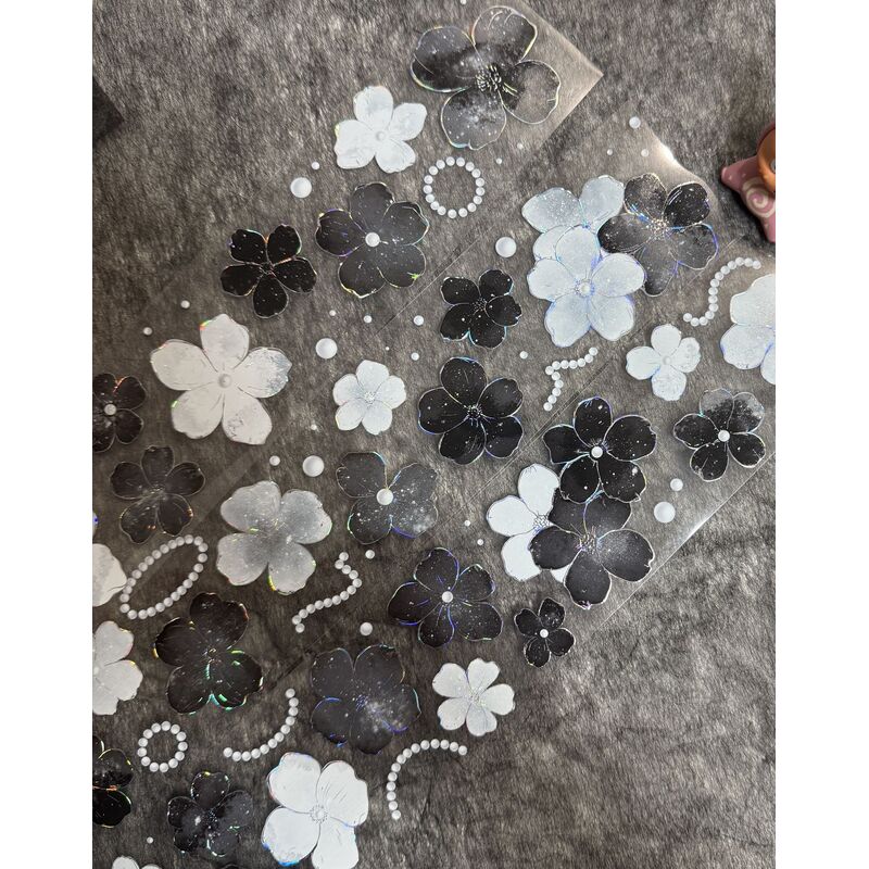 QYマステ11月新作floral galaxy  貝殻銀