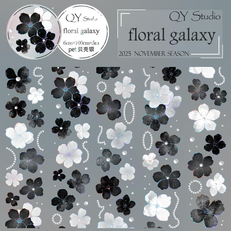 QYマステ11月新作floral galaxy  貝殻銀
