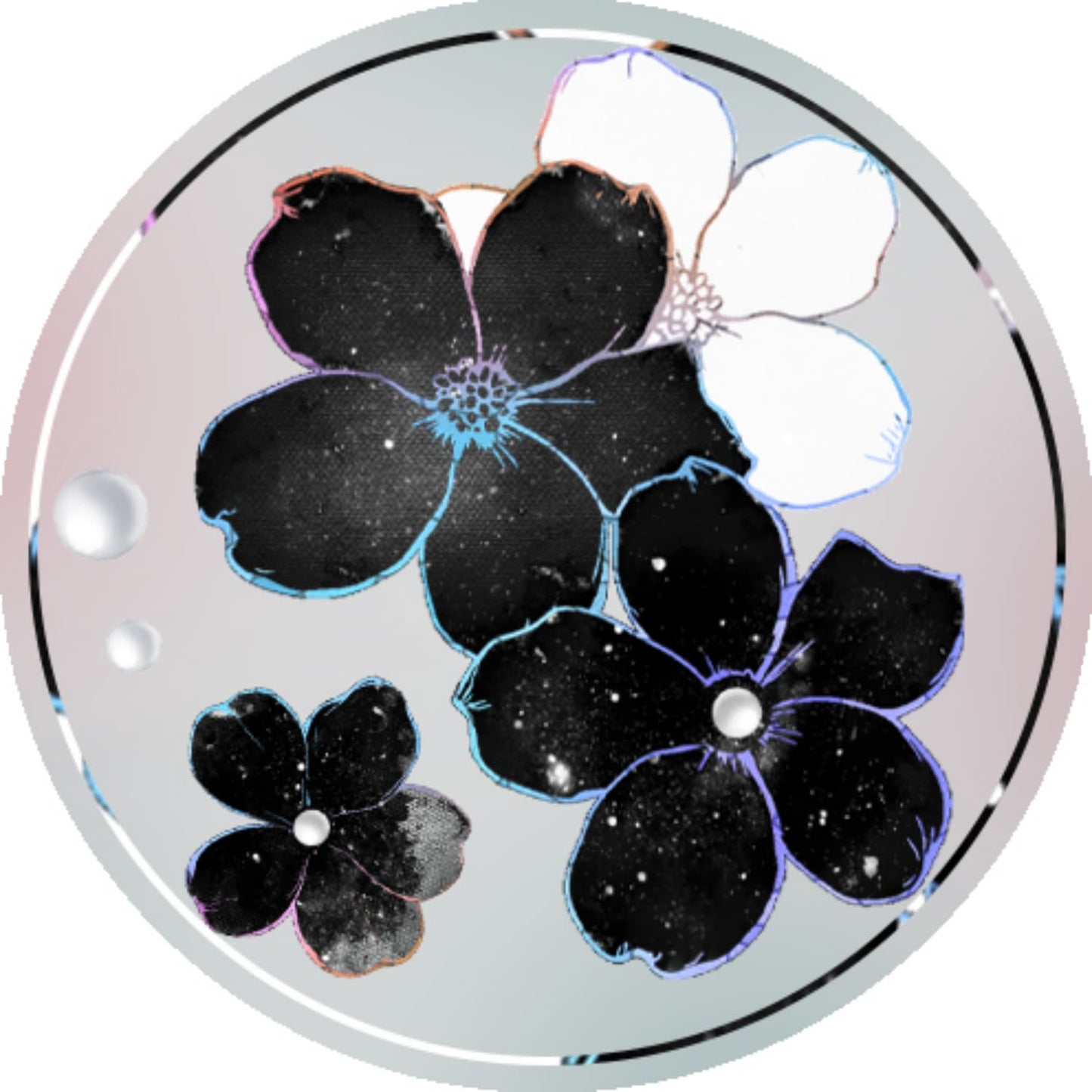 QYマステ11月新作floral galaxy  貝殻銀