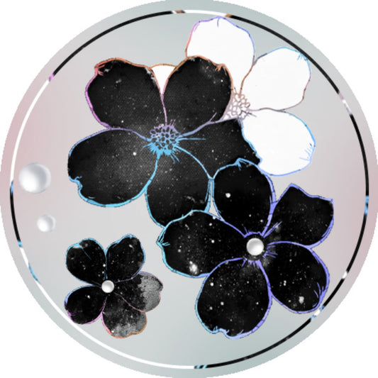 QYマステ11月新作floral galaxy  貝殻銀
