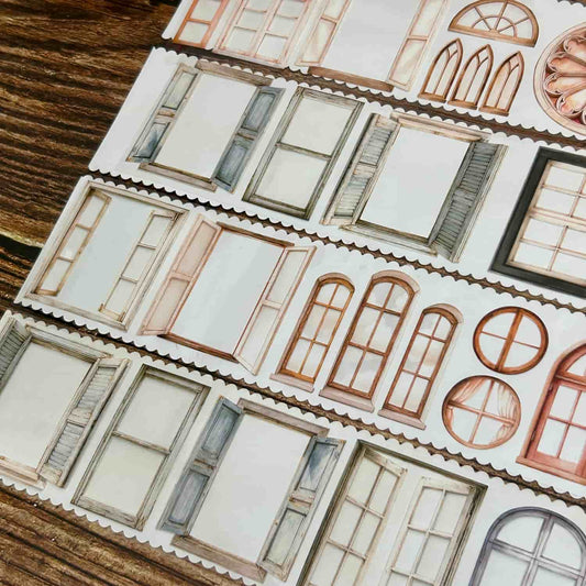 QYマステ11月新作wooden window PET