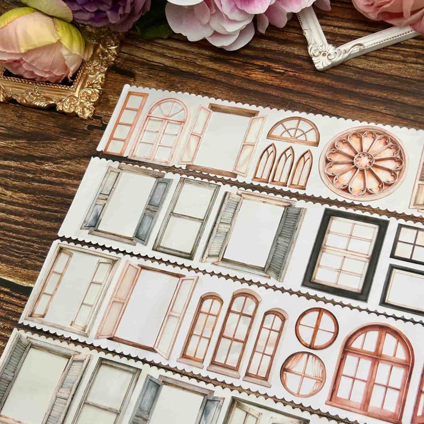 QYマステ11月新作wooden window PET