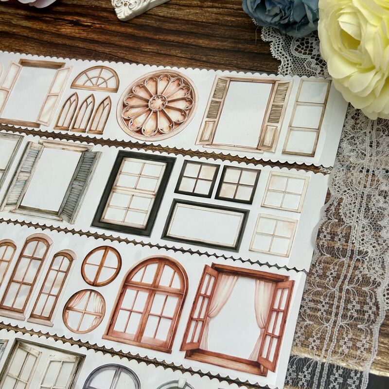 QYマステ11月新作wooden window PET