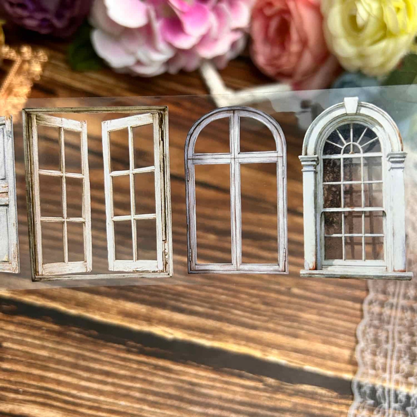 QYマステ11月新作wooden window PET
