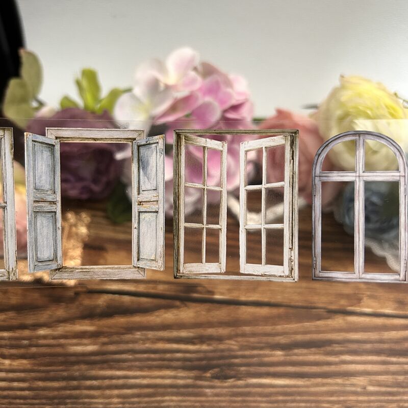 QYマステ11月新作wooden window PET